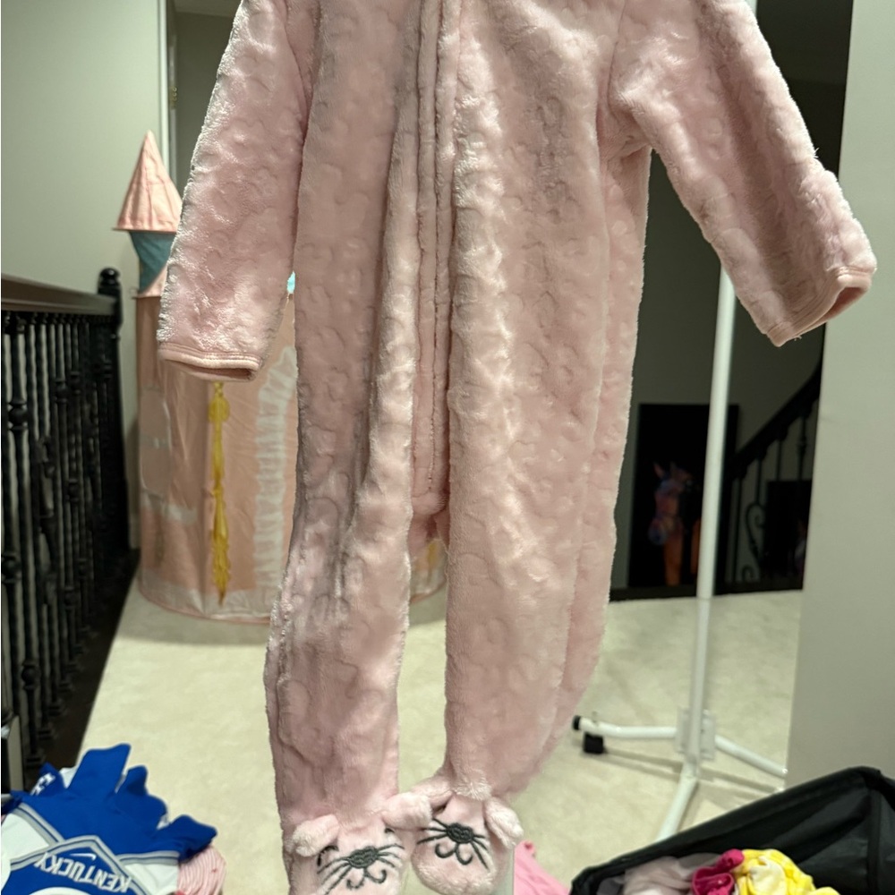 Cozy Pink Kids One Piece winter suit